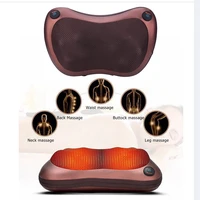 electric infrared neck massager cervical spine shoulder back relax pillow neck massager home car multifunctional massage relax