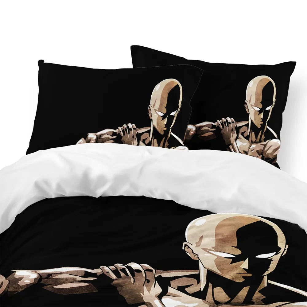 

Horror Series One-Punch Superman Pattern Bedding 3D Printing Duvet Cover, Custom Single/Double Bedroom cover