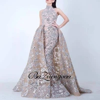 baziiingaaa luxury cocktail dresses long woman gown beaded sequins robes de cocktail parties bride dress prom party gowns