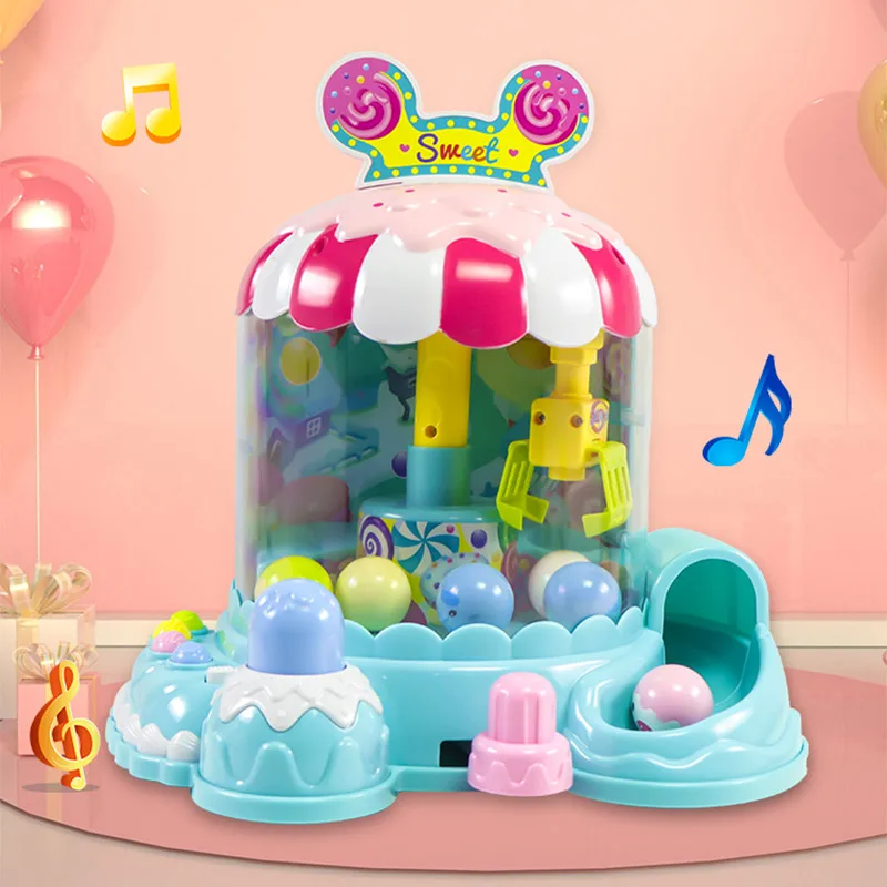 Игровой мини автомат Ловец шаров игровой журавль устройство для захвата конфет