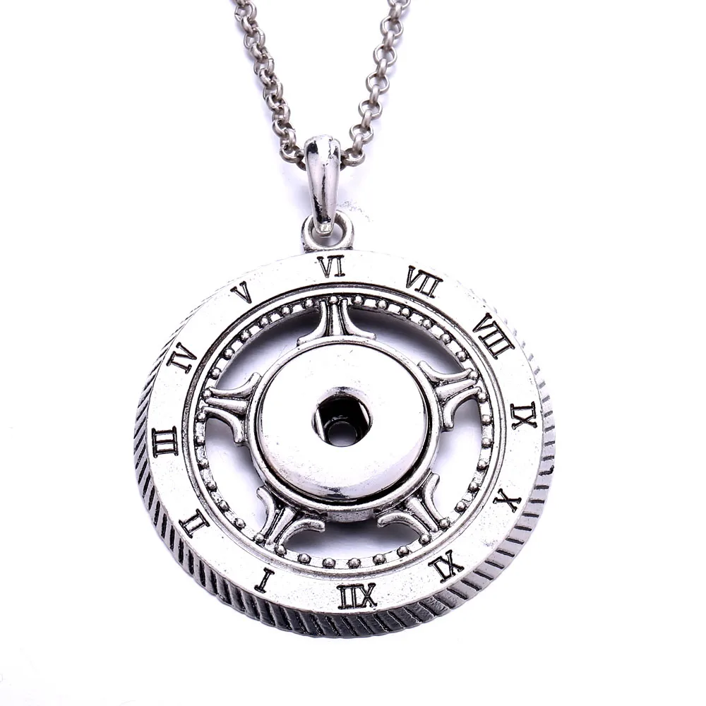 Ожерелье женское металлическое с серебряным покрытием ожерелье кнопкой пробы