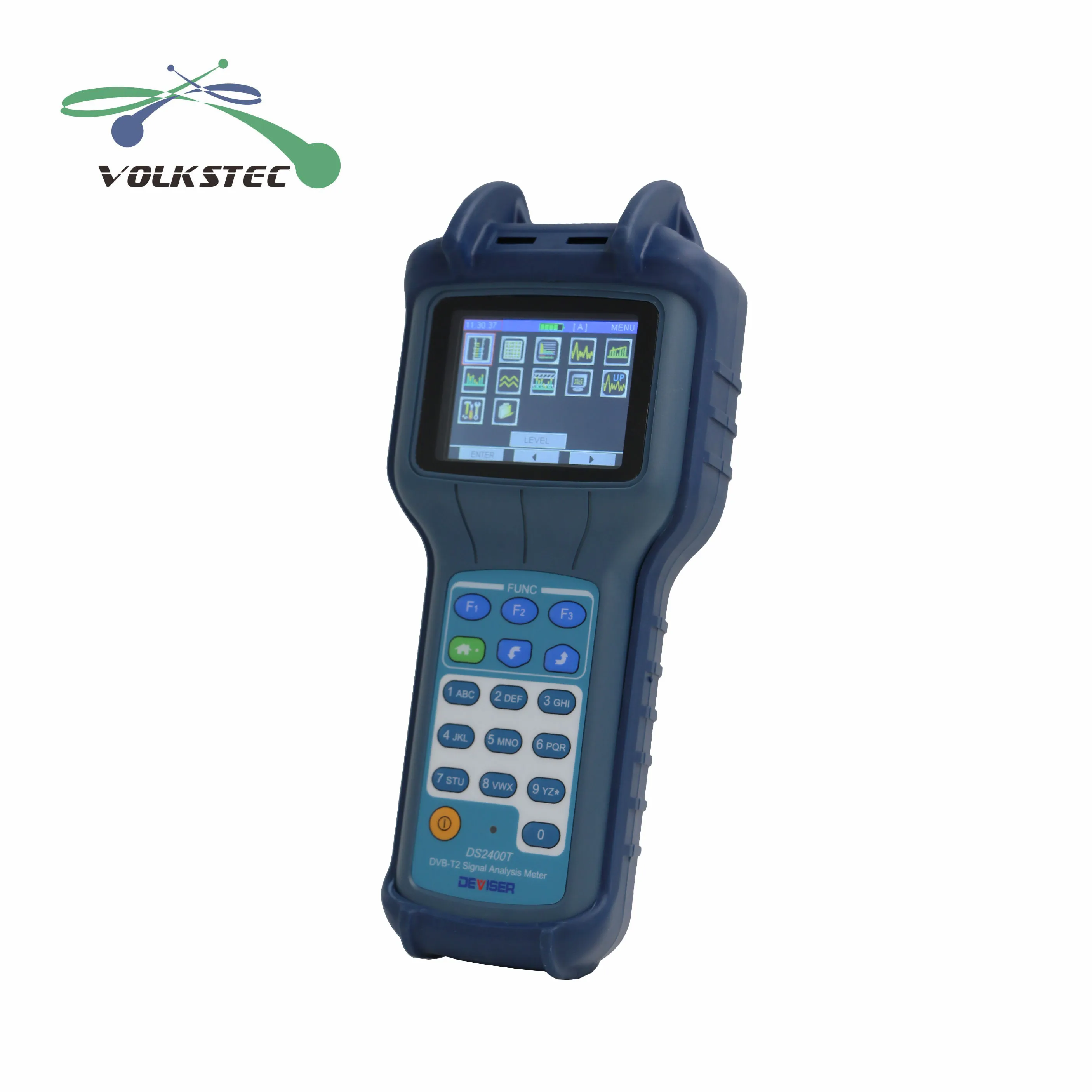 Измеритель уровня наземного сигнала оригинальный Deviser DS2400T DVB T/T2/C Бесплатная