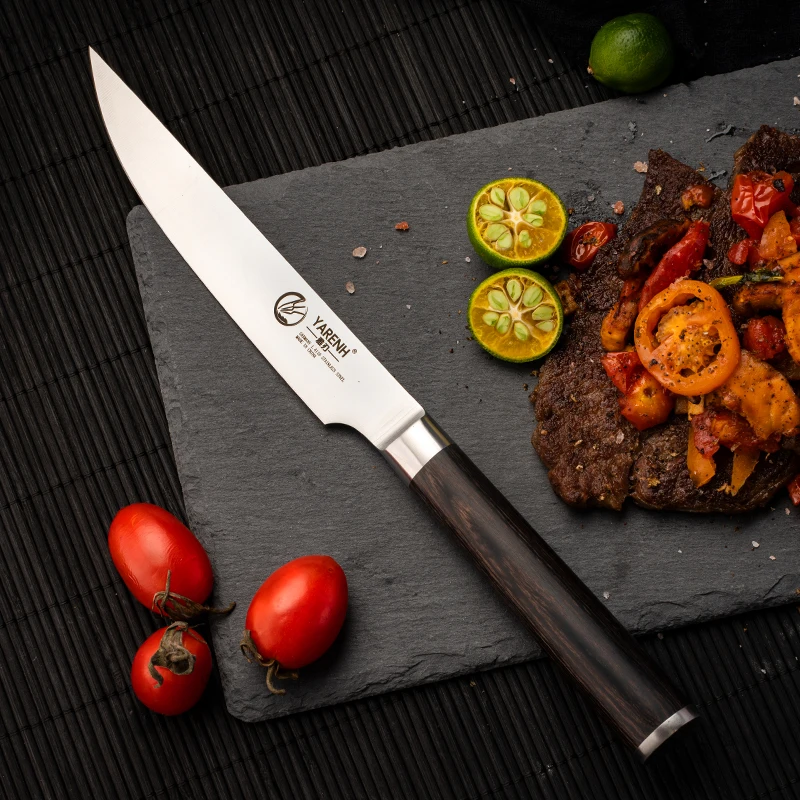 Набор ножей для стейка YARENH профессиональный немецкий прибор резки мяса из
