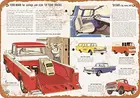 Металлический знак-1959, грузовики Ford-винтажный Настенный декор для кафе, бара, паба, домашние украшения для пива