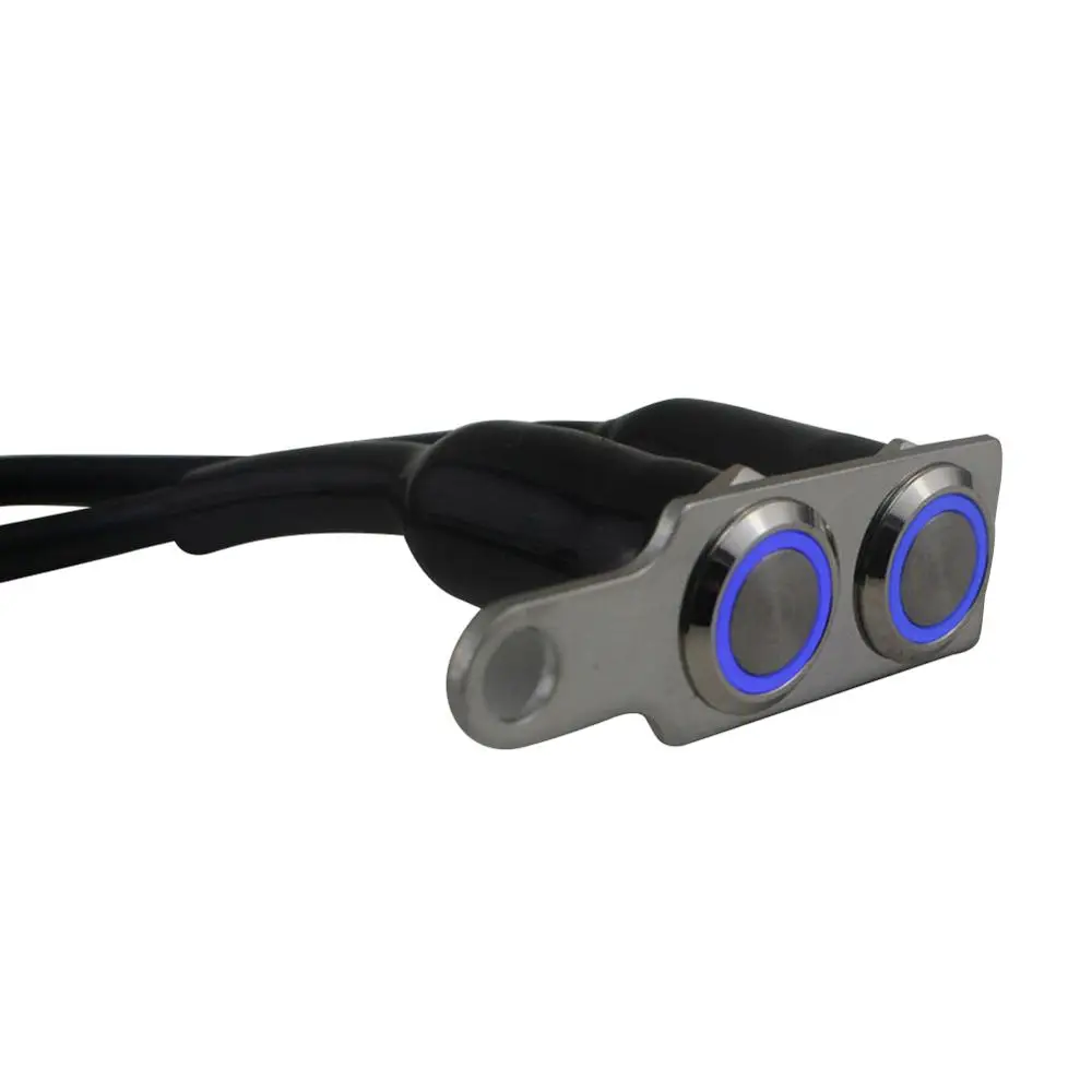 1 шт. Универсальный водонепроницаемый переключатель на руль мотоцикла 12