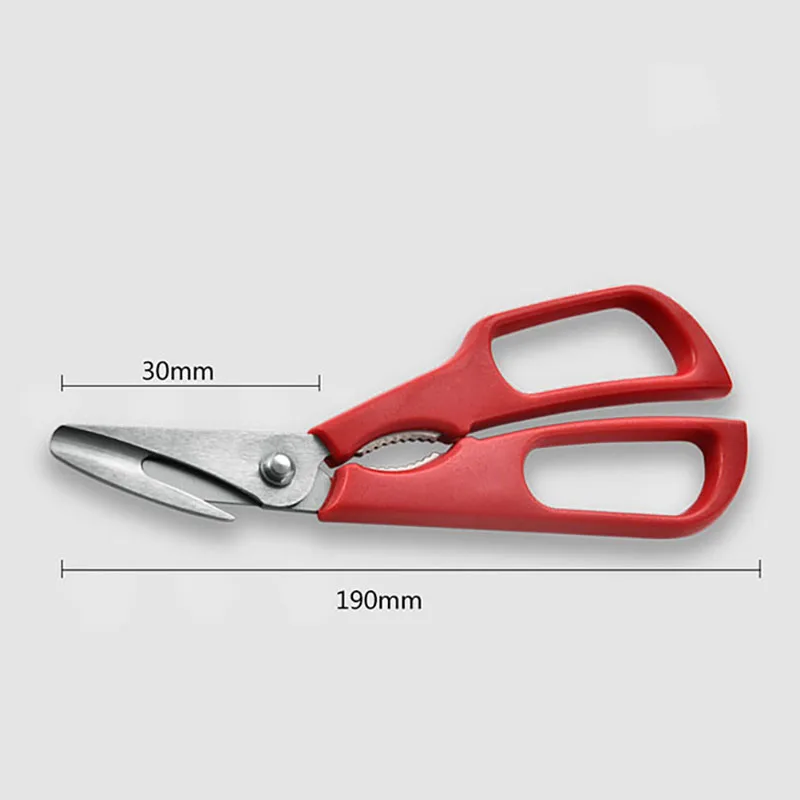 

Lobster Scissors Stainless Steel Seafood Scissors Multifunctional Lobster Shears Fish Prawn Crab Peeler Kitchen Accesories