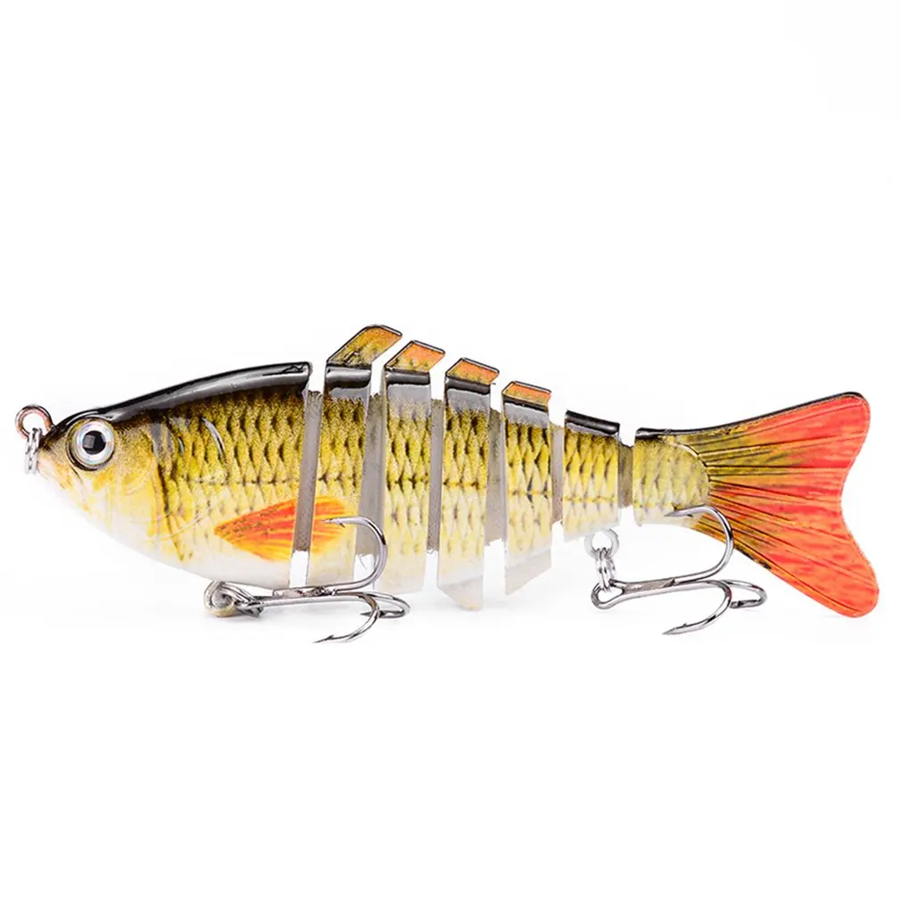 

10cm 17g Sinking Wobblers Fishing Lures Multi Jointed Swimbait Hard Artificial Bait Pike/Bass Fishing Lure Crankbait 7 Segment