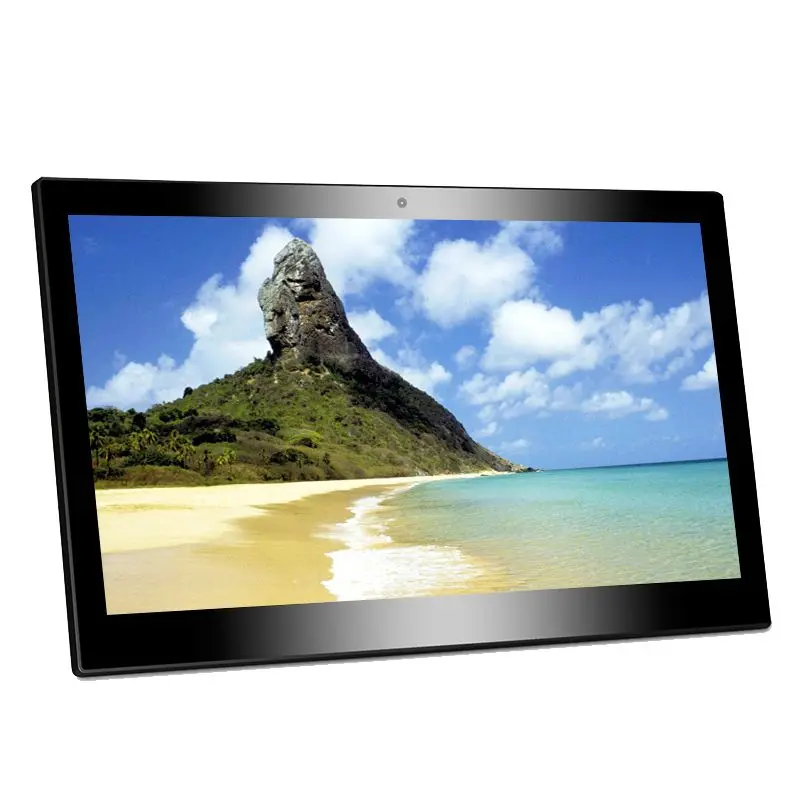 restaurant pos touch screen 15.6" android all in one tablet shopping mall kiosk wall mount pc with wifi for business | Компьютеры и