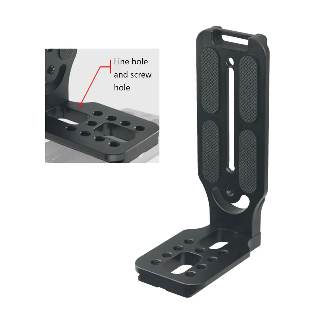L Type Bracket Vertical Quick Release Tripod Plate Grip Handle for Canon EOS R EOSR Camera Ball Head L-Shaped | Электроника