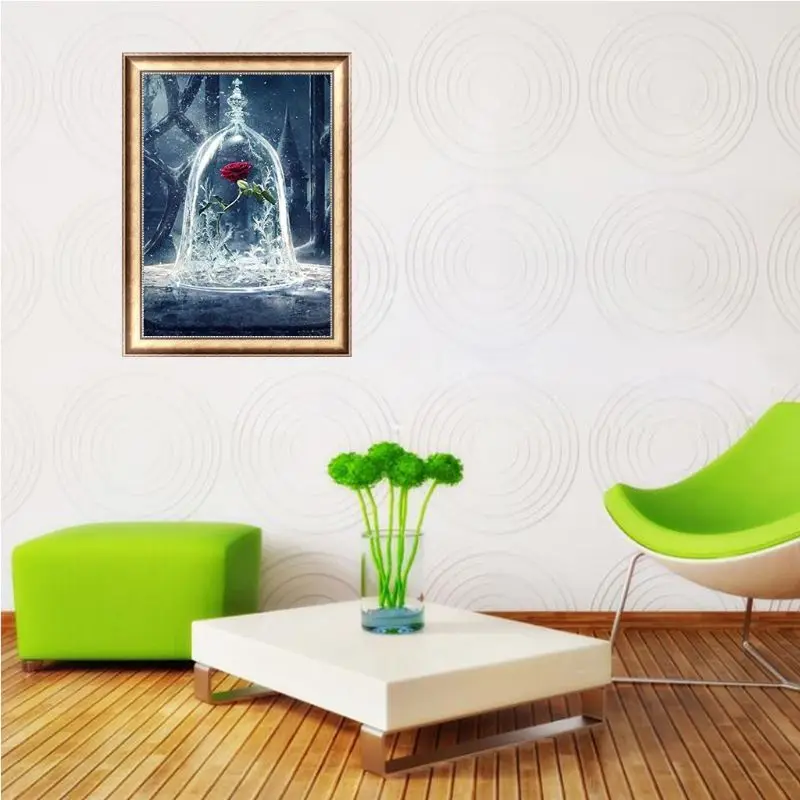 

Birdcage 5D DIY Full Drill Diamond Painting Embroidery Cross Stitch Kit Room Home Decor Craft E56C