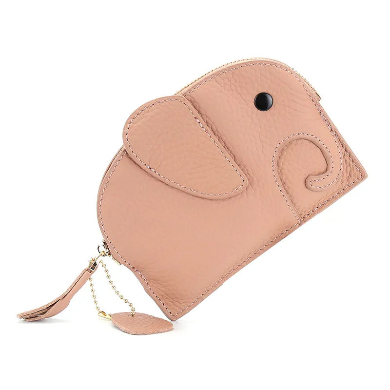 Мини-кошелек OKKID из натуральной кожи для девочек Детский кошелек милый детский со