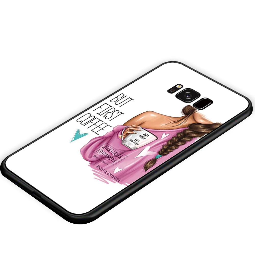 Чехол для телефона в стиле ретро силиконовый чехол из ТПУ samsung S8 J720 мягкий с