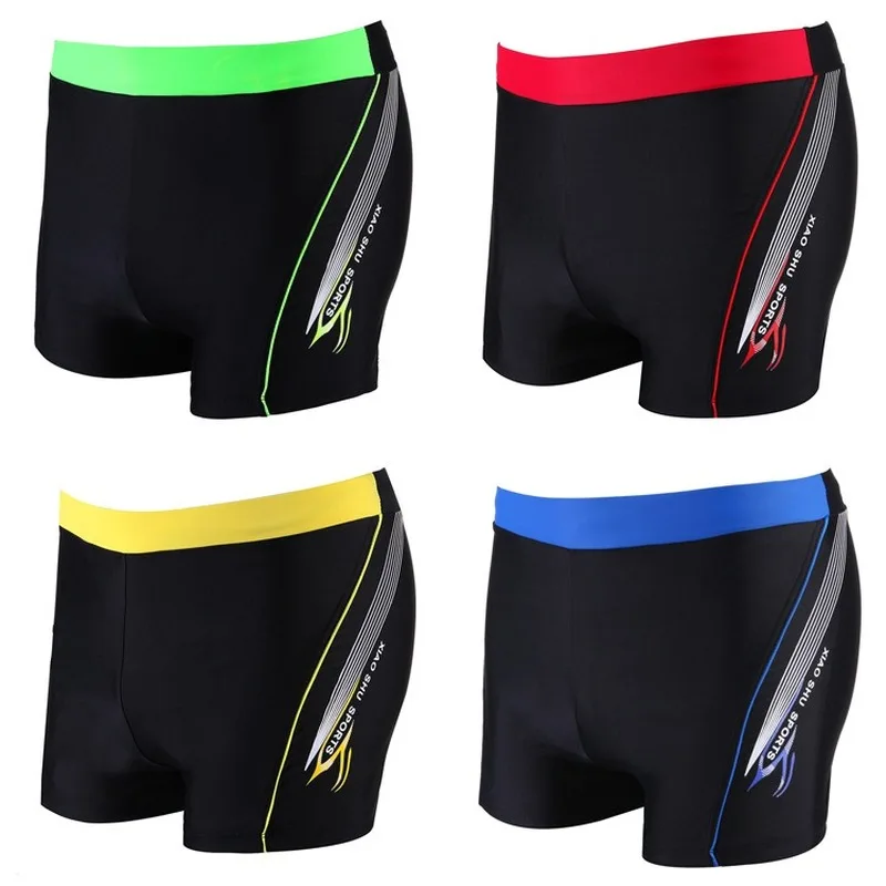 Купальный костюм для мальчиков быстросохнущие плавки цвет желтый красный синий