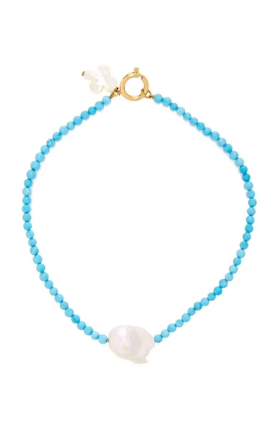 Luxury Multicolor Natural Stone Necklace Bohemian Atmosphere Dangle Accessories Ladies High Quality Jewelry 2020 New Choker | Украшения и