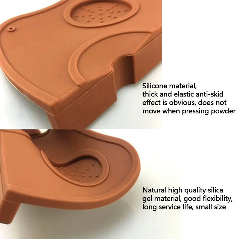 

Tamper Mat, Silicone Coffee Tamper Mat Espresso Silicone Tamp Mat Non-Slippery Espresso Accessories