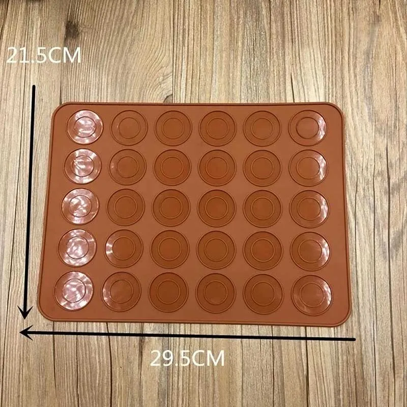 Форма для выпечки Macaroon силиконовый коврик кастрюли Набор насадок духовка сделай