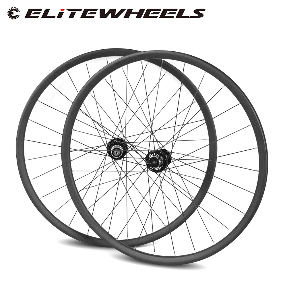 ELITEWHEELS 650B MTB углеродное колесо 28 61*22 мм Hookless XC обод для пересекающихся стран горный