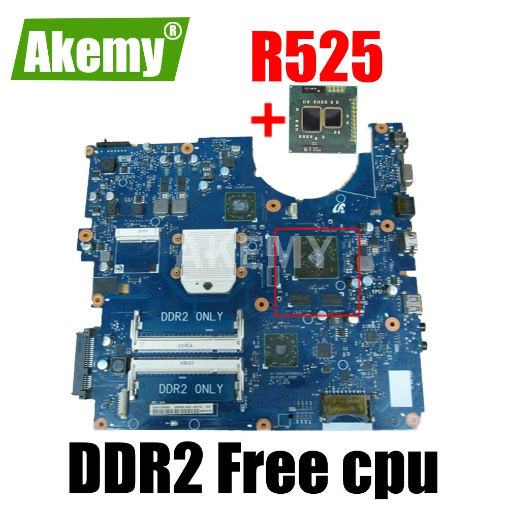 Akemy BREMEN D для Samsung NP R523 R525 Материнская плата ноутбука BA92 06014B 06014A разъем s1 DDR2