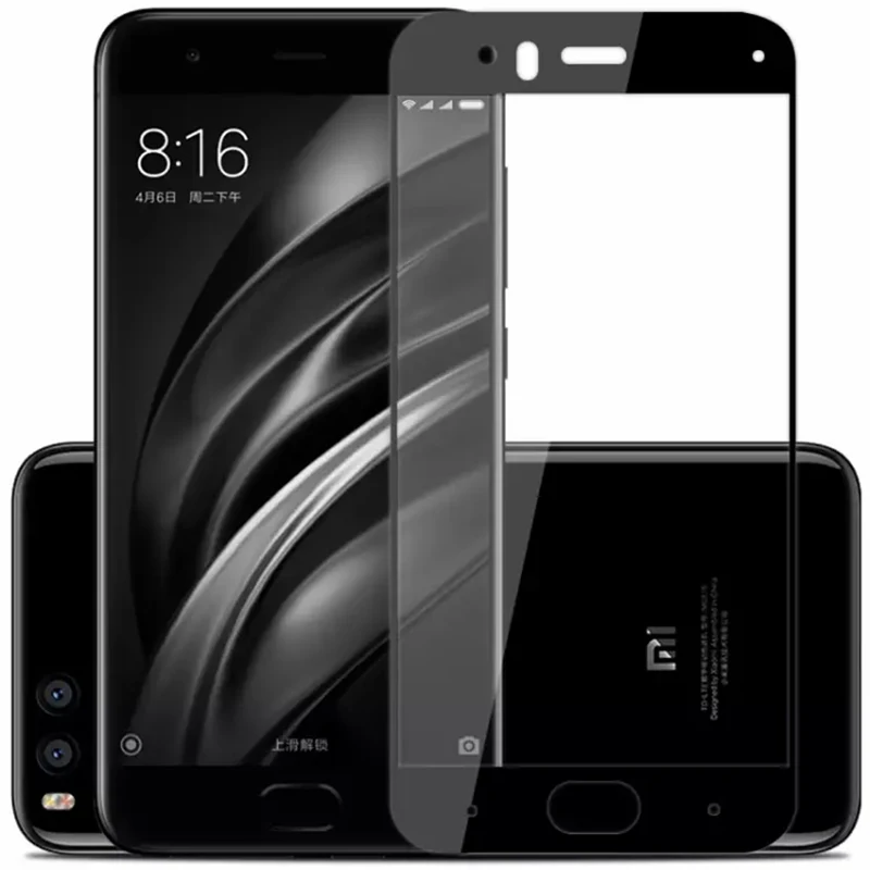 Защитное стекло для экрана xiaomi mi 6 закаленное xiomi xiami xaomi ksiomi xiomi6 mi6 пленка xiaomei xiao my