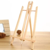 30 cm beech wood table easel stand to painting craft wooden vertical painting technique special shelf for art supplies