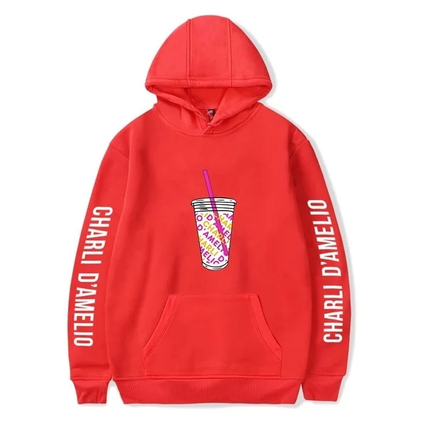 

Ice Coffee Splatter Print Women Hoodies Unisex Oversized Sweatshirts Harajuku Tracksuit Tops Charli DAmelio Pullover Costume
