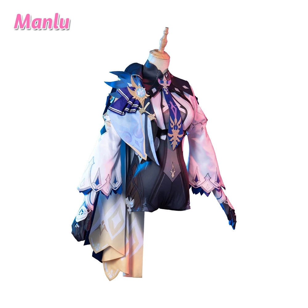 

Eula Cosplay Costume Genshin Impact Outfits Sexy Dress Women Halloween Carnival Girl Jumpsuit Uniforms