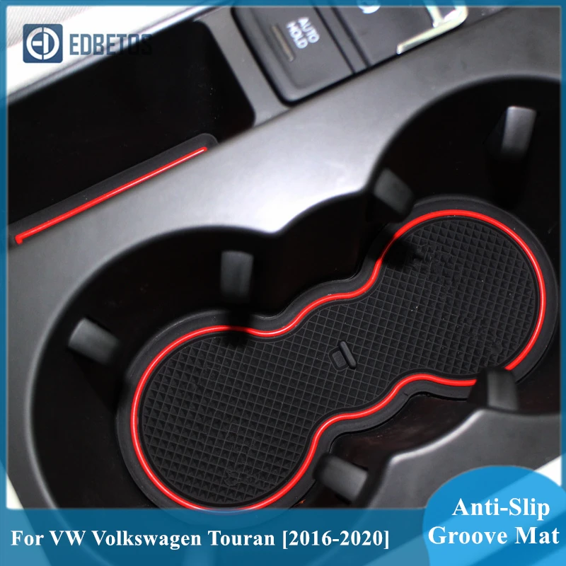 Дверной коврик с желобом для VW Touran 2016 2017 2018 2019 2020 Volkswagen MK2 аксессуары