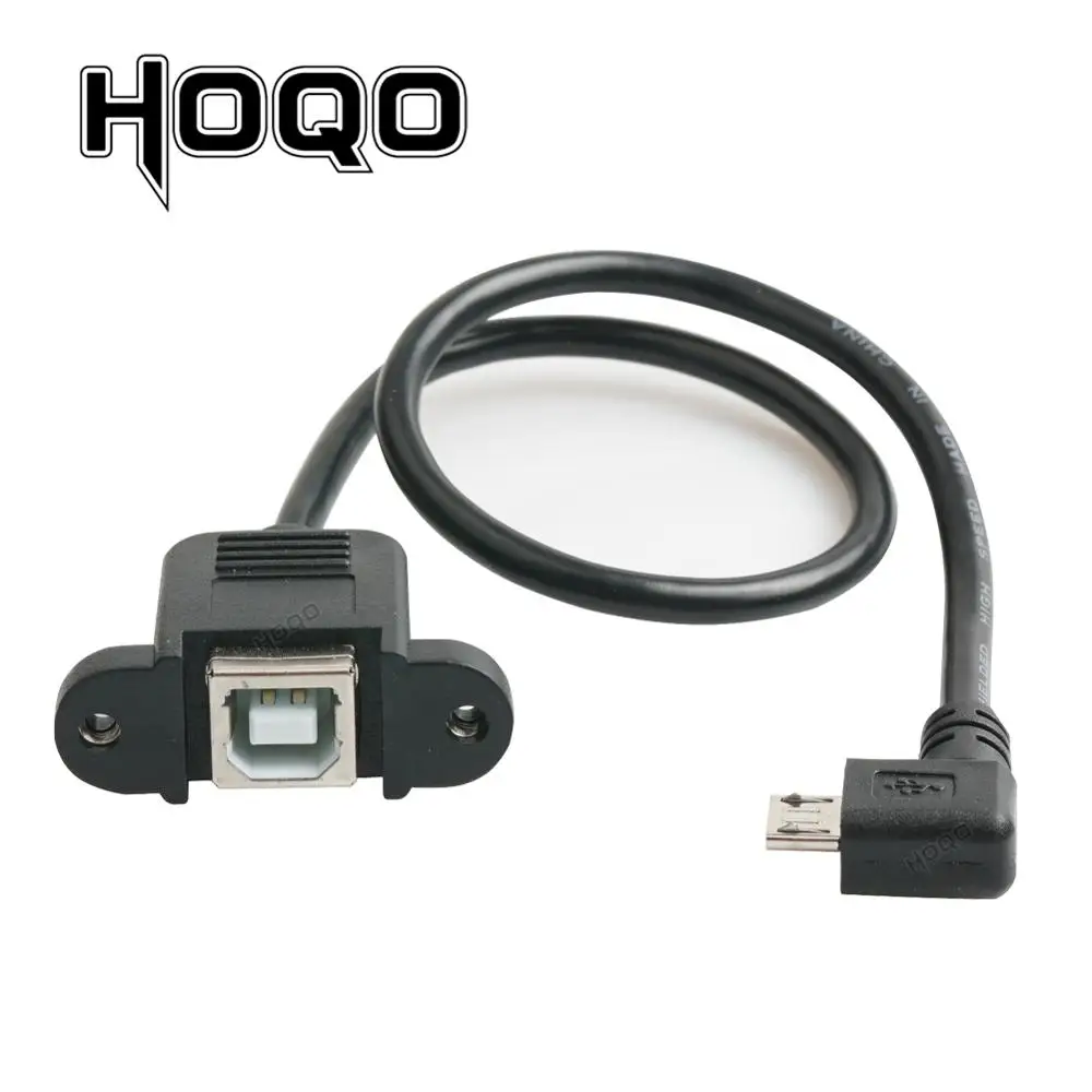 Панельное крепление для принтера USB Type B гнездо 2 0 микро 5 контактный Штекерный