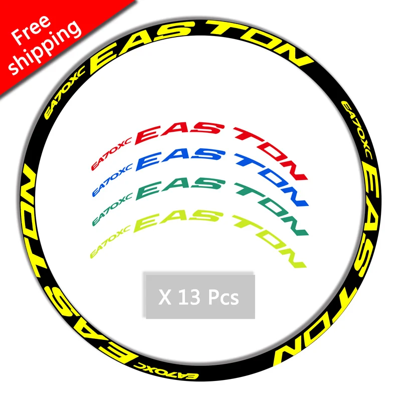 Наклейки на обод колеса EA 70 XC наклейки для горного велосипеда бесплатная