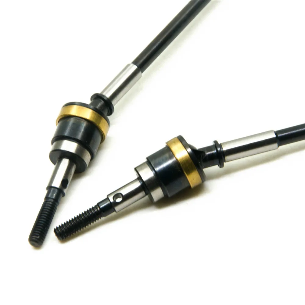 AXSPEED-eje delantero CVD, eje de transmisi&oacute;n HD, direcci&oacute;n delantera de acero para 1/10 Axial Wraith 90018 RC Crawler Car Off Road Truck, piezas-5