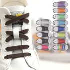 Силиконовые эластичные шнурки третьей версии, модные, унисекс, атлетические, без завязывания, кружевные, Все кроссовки подходят для быстрой обуви, цветные шнурки