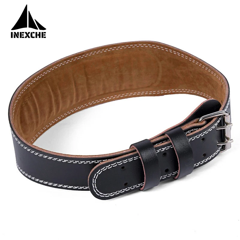 

PU Leather Gym Weightlifting Belt Fitness Waist Protection Belt Powerlifting Back Support Power Training Weight Lifting Blet