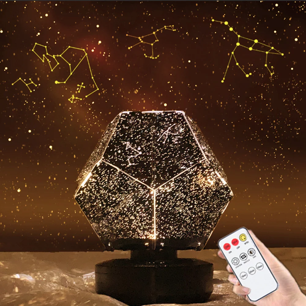 

Rotating Star Projector Galaxy Lamp Light Starry Sky Night Light led Table Lamp Lite Starlight Nightlight Skylight Gift For Chil