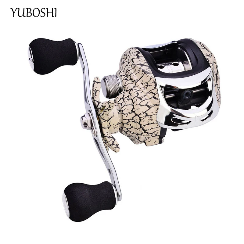

YUBOSHI Brand High Quality 7.2:1 Baitcasting Reel Left Right Hand Freshwater /Saltwater 12+1BB Fishing Wheel Fishing Tackle