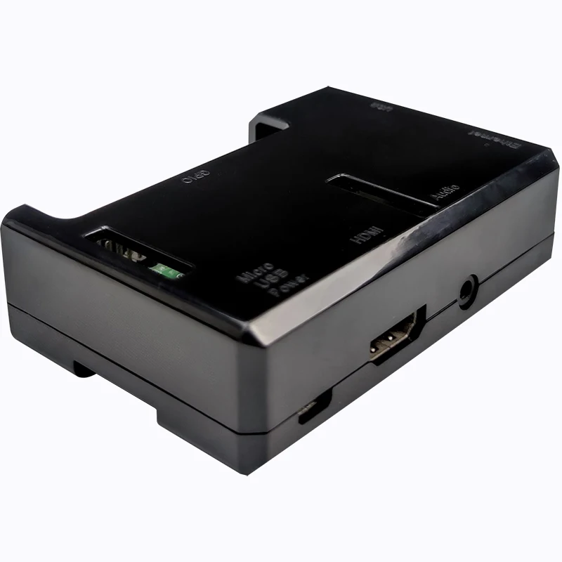 

Чехол для Raspberry Pi, черный прозрачный чехол из АБС-пластика для Raspberry Pi 3/3B/3B +