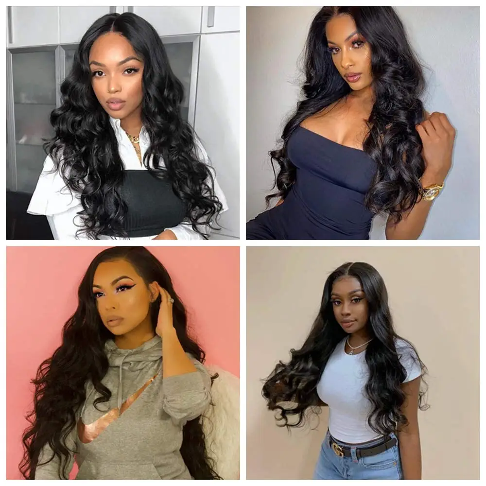 

Long Curly Wigs Red Wavy Wig for Women 26 Inch Middle Part Synthetic Heat Resistant Hair Women's wig for Cosplay Costume Daily