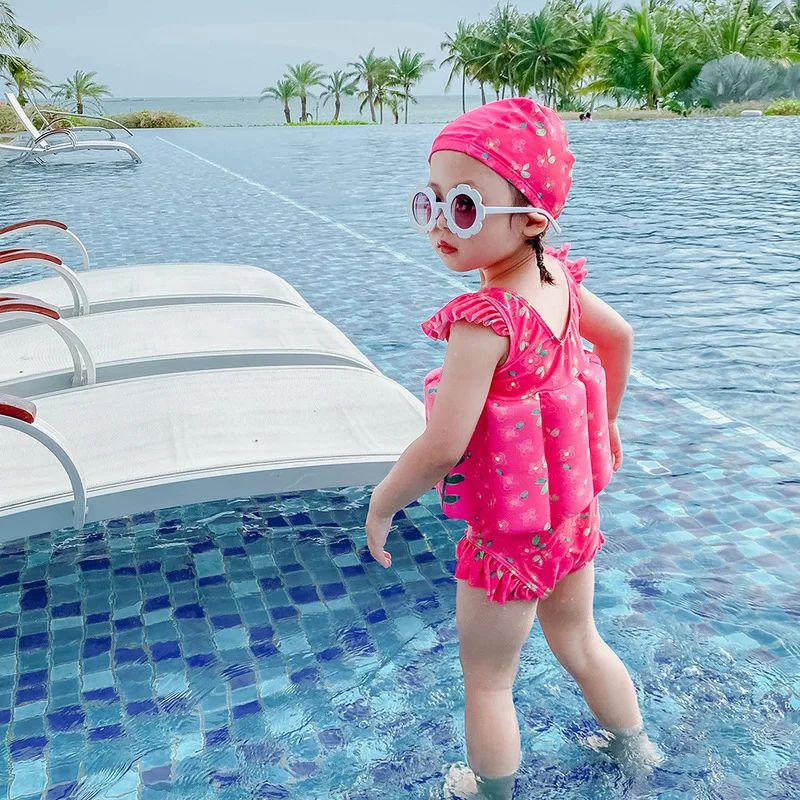 Детские купальники один милый детский купальный костюм размера плюс пляжный