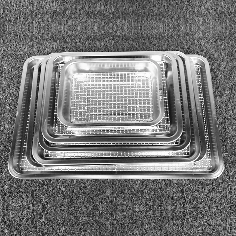 304 Square Barbecue Mesh Non-Stick BBQ Cooking Mats Stainless Steel Replacement Grilling Wire Net grill accessories smoker | Дом и сад