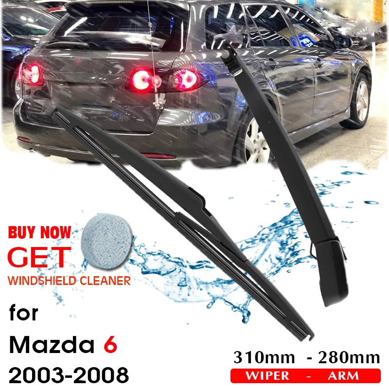 

Car Wiper Blade Rear Back Window Windscreen Windshield Wipers Auto Accessories For Mazda 6 Hatchback 310mm 2003-2008