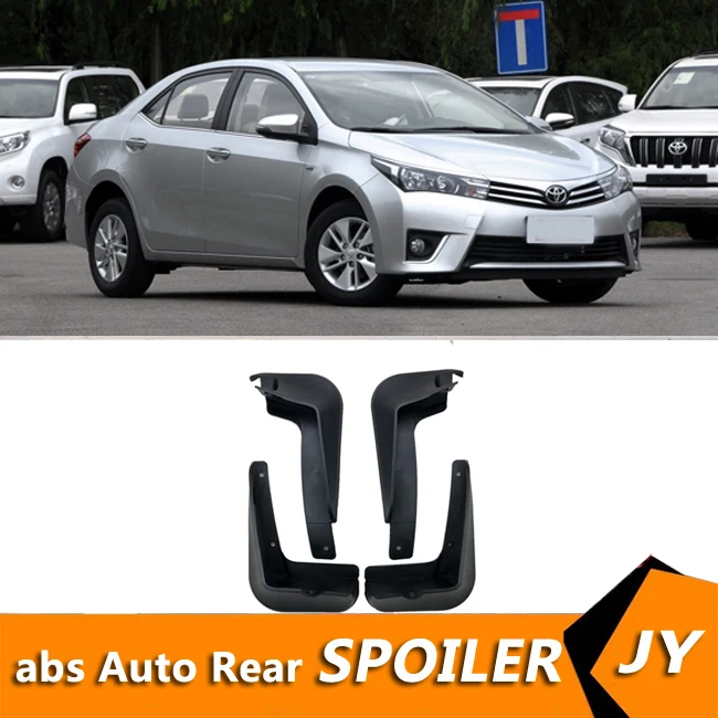 Брызговики для Toyota Corolla 2014-2018 передние с цветным и задним клапаном | Автомобили