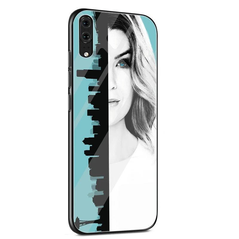Американский ТВ серый анатомический чехол стекло для huawei P30 P10 P20 Pro P Smart mate 10 20 Lite Y6