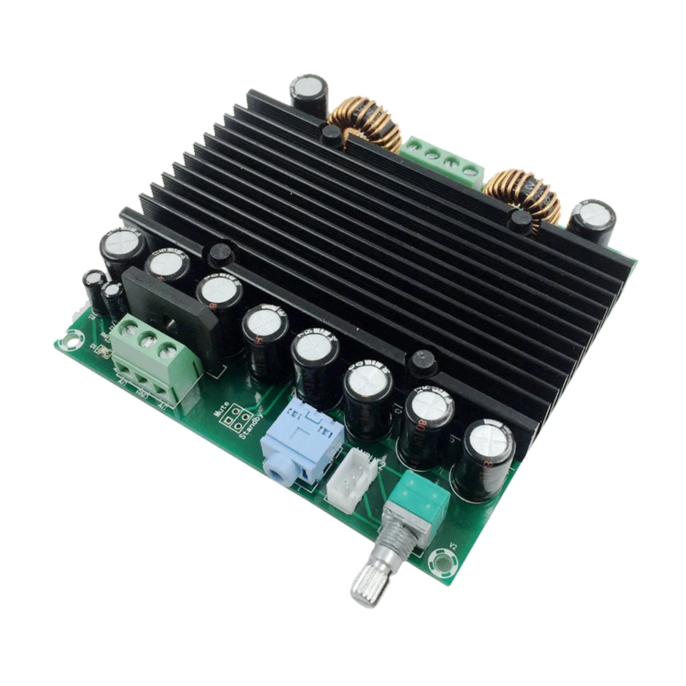 

New XH-M251 Super Power Digital Practical Power Amplifier Board TDA8954 Core Dual 210W+210W Power Supply AC 12-28V