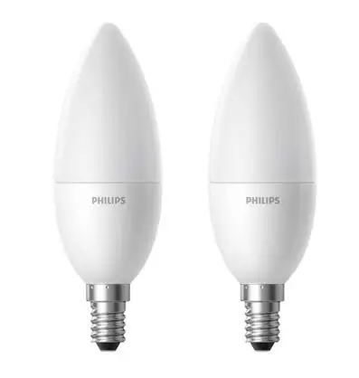 New Original Xiaomi Smart Candle Shape LED Lamp E14 Bulb light 3.5W 0.1A 220-240V 50/60Hz Wifi Remote Control by Mi home App D5 - Цвет: 2pcs  matte version