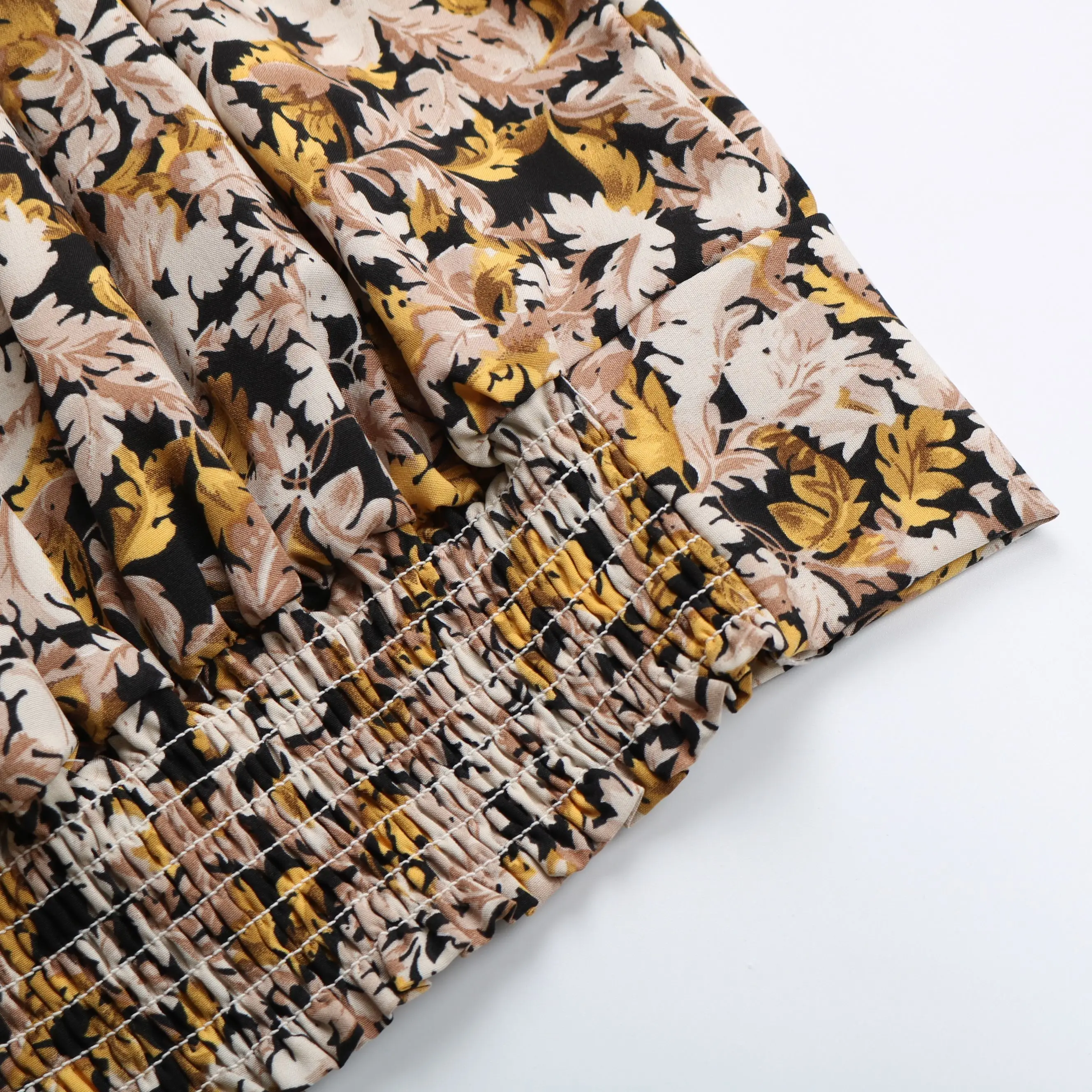 

PGSD 2021 summer beach off shoulder O-neck floral print sexy slim halter women vest girls Top female vintage Office lady clothes