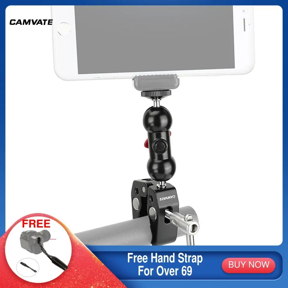 CAMVATE Super Clamp плоскогубцы с поворотной на 360 градусов мини шаровой головкой для DJI