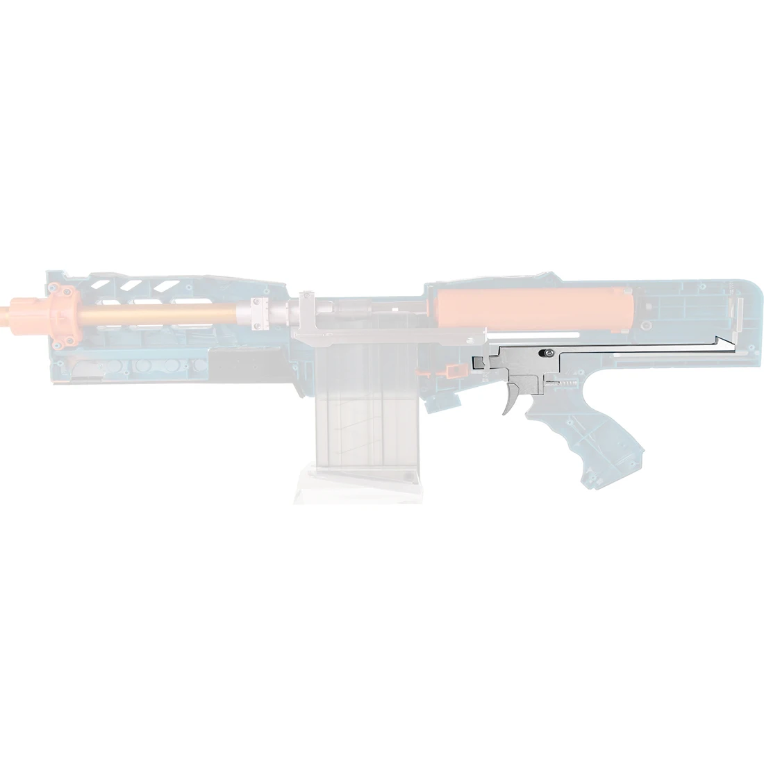 Кнопка релиза работника W0416 для Nerf Longshot CS-6/ZOMBIE STRIKE LONGSHOT CS-12/рабочий Терминатор