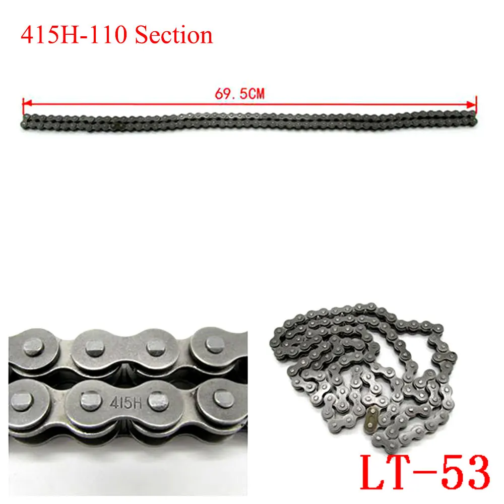 

Motorcycle bicycle 415H-110joins chain 40CC 60CC 80CC chain regulator accessories
