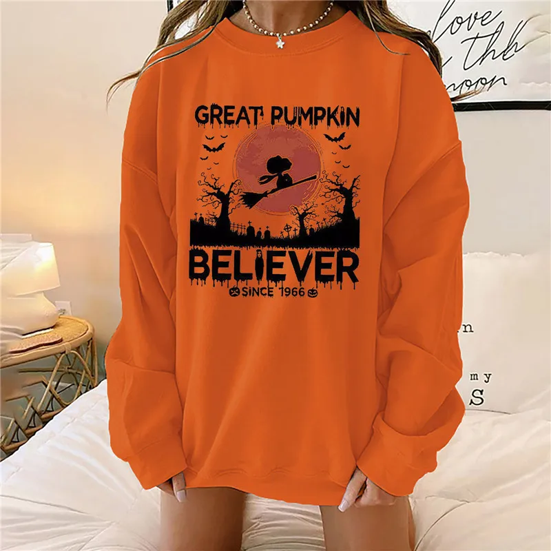 

Женский свитшот с длинным рукавом, круглым вырезом и надписью