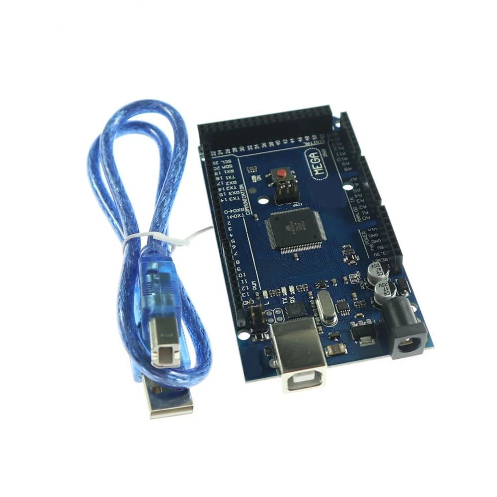 Макетная плата KJ296 Arduino Mega 2560 R3 ATmega16U2 + USB-кабель сделай сам стартовый комплект