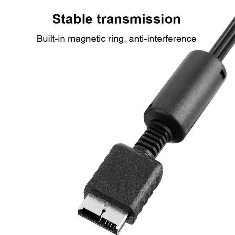 Цифровые кабели 6 футов RCA AV TV аудио видео стерео кабель для Playstation PS1 PS2 PS3 A/V Sony PS 1/2/3